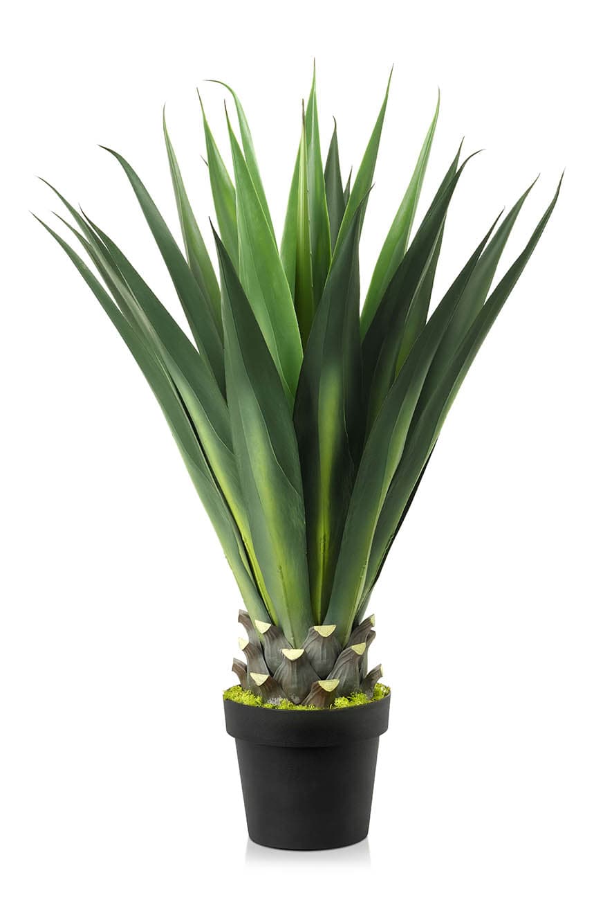 art_agave_green_small-2.jpg Green Artificial Agave Plant - Image 1