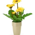 Yellow Artificial Gerbera Flower