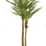 Double-Stem Artificial Phoenix Palm